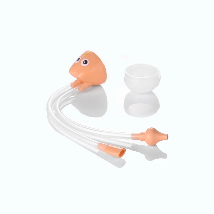 Anti-Backflow Baby Nasal Aspirator – BPA-Free Silicone Mucus Sucker