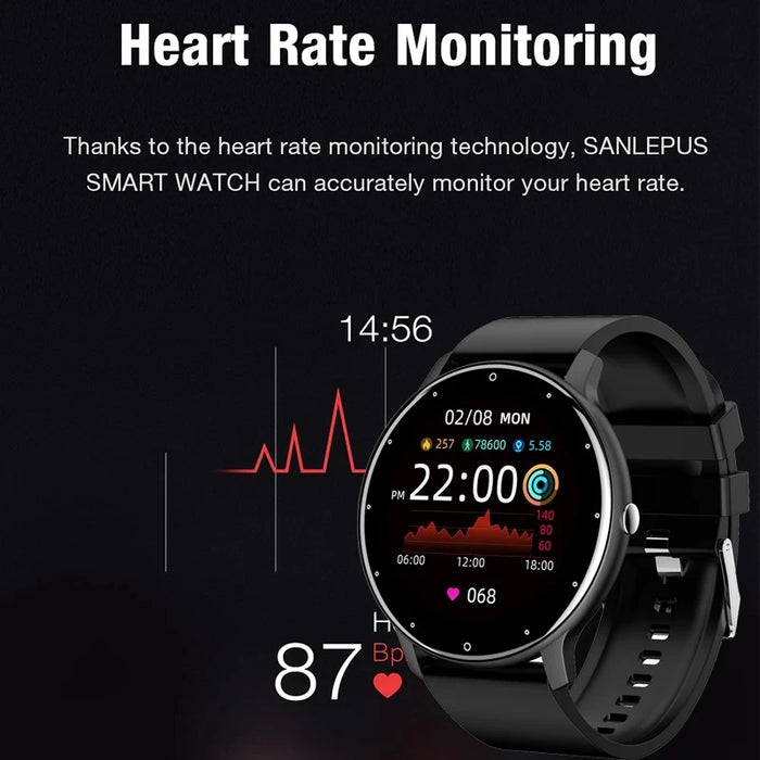 LIGE Smartwatch – Heart Rate & Sport Fitness