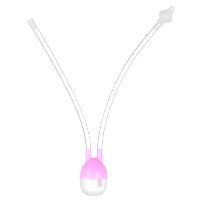 Anti-Backflow Baby Nasal Aspirator – BPA-Free Silicone Mucus Sucker