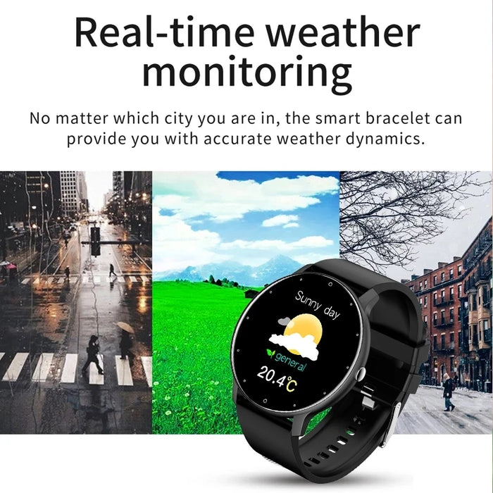 LIGE Smartwatch – Heart Rate & Sport Fitness