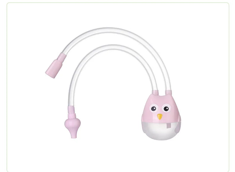 Anti-Backflow Baby Nasal Aspirator – BPA-Free Silicone Mucus Sucker