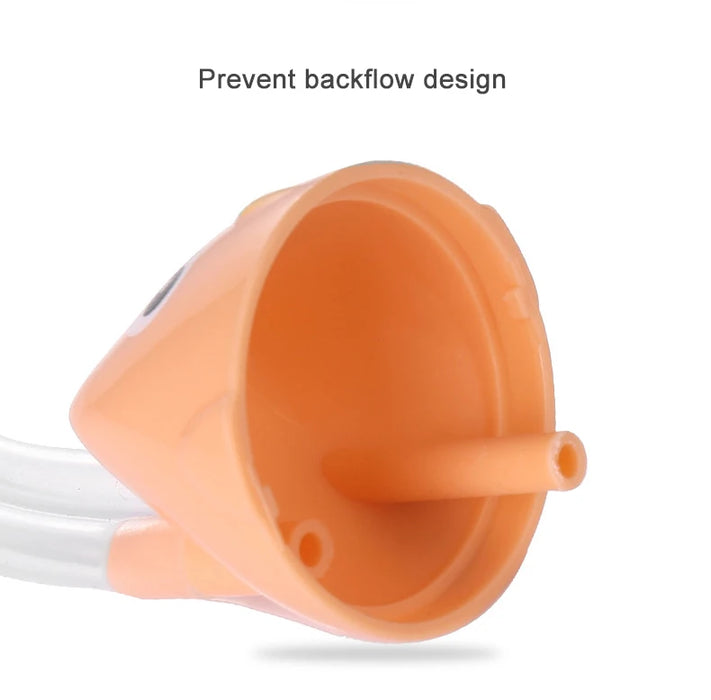 Anti-Backflow Baby Nasal Aspirator – BPA-Free Silicone Mucus Sucker