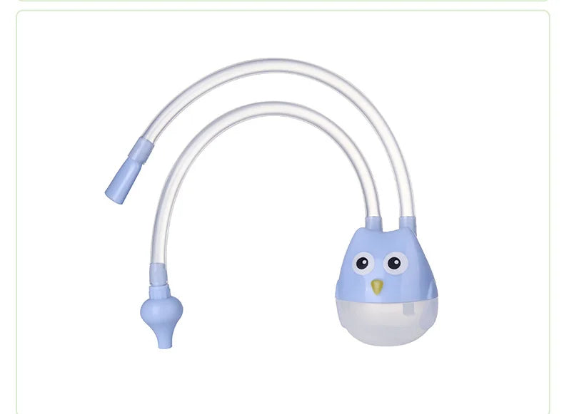 Anti-Backflow Baby Nasal Aspirator – BPA-Free Silicone Mucus Sucker