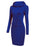 Ladies Casual Hooded Dress Comfortable Sweatshirt