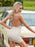 Nibber Trendy Strapless Mini Dress