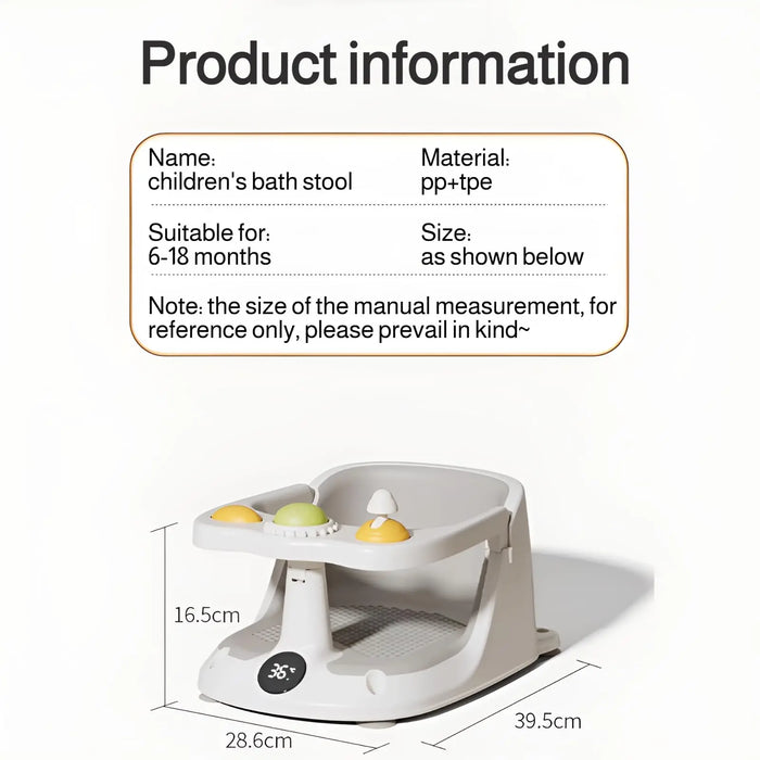 Baby Bath Seat for Sitting Up Babies