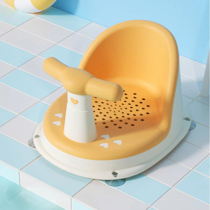 Anti-Slip Baby Bathtub Seat – Ergonomic Support Chair for Infants & Toddlers