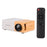 Mini LED Projector Supports 720P 1080P Portable Video Projector with Speaker Remote Control Support HD / AV / USB / Audio 3.5mm