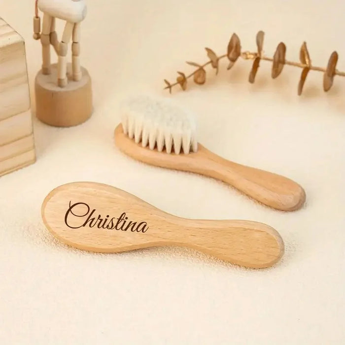 Personalized Baby Hairbrush for Newborns