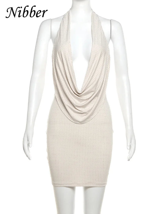 Nibber Trendy Strapless Mini Dress