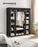 “SONGMICS 12-Shelf Closet Wardrobe Organizer”