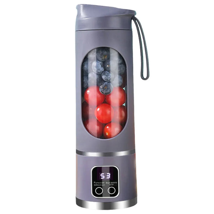 Portable Juicer Electric Juicer Cup USB Rechargeable Mini Electric Juicer 450ml.
