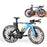 1:8 Alloy Road Bike Toy – Colorful Collectible with Water Bottle