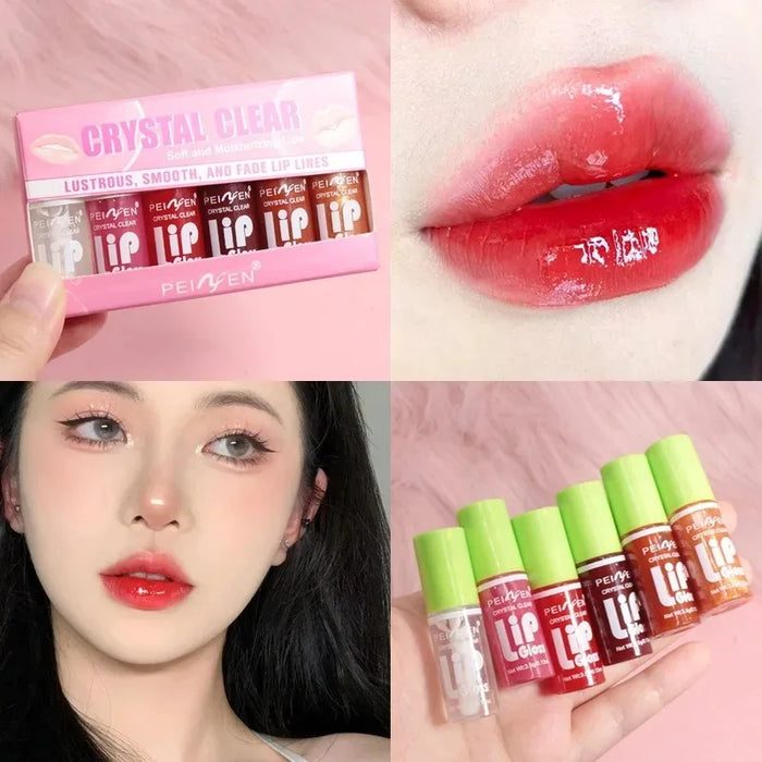 Hydrating Lip Glaze Set for Soft & Plump Lips
