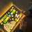 LED Acrylic Drawing Board DIY Erasable Luminous Writing Boards with Stand and 7Colors Pen USB Plug Message Board with NightLight