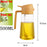 Pour and Spray Oil Dispenser Bottle – High Capacity Kitchen Fryer for Olive Oil.