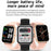Unisex 2.01" Sport Smart Watch – iOS & Android