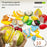 Kid Pretend Play Kitchen Fun Cutting Fruits and Vegetables Food Play.