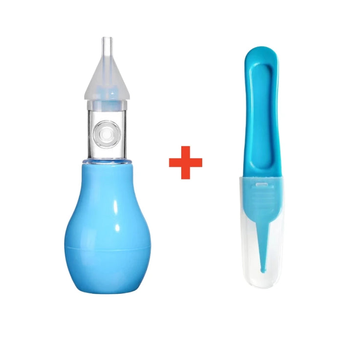 Silicone Baby Nasal Aspirator & Nose Cleaner Pump