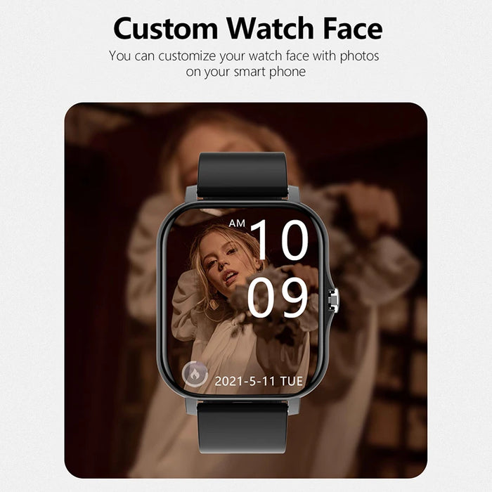 Unisex Fitness Smartwatch with Health Tracker