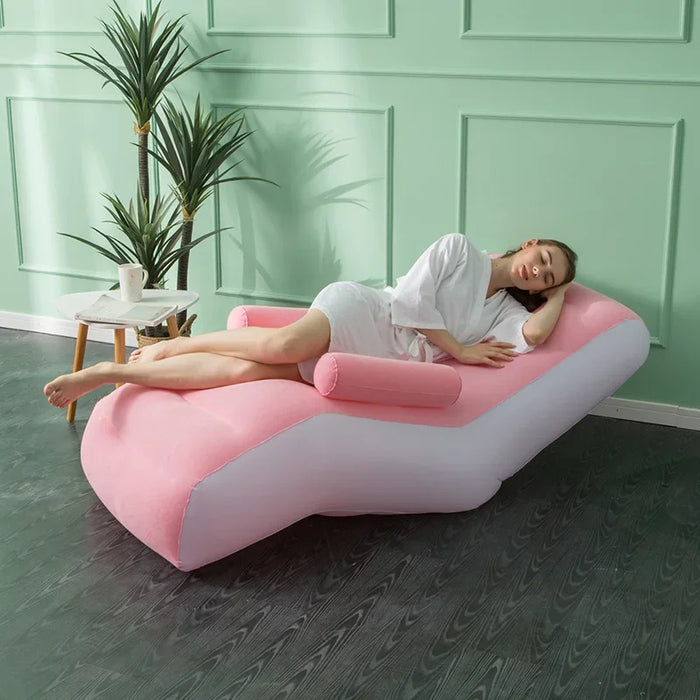 Comfort Air Lounge Sofa & Portable Inflatable Leisure Bed.