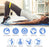 Different Resistance Bands Yoga Band Fitness Exercise Training Hip Tension Band Leg Squat Dance Elastic Loop Stretch Band
