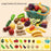 Kid Pretend Play Kitchen Fun Cutting Fruits and Vegetables Food Play.