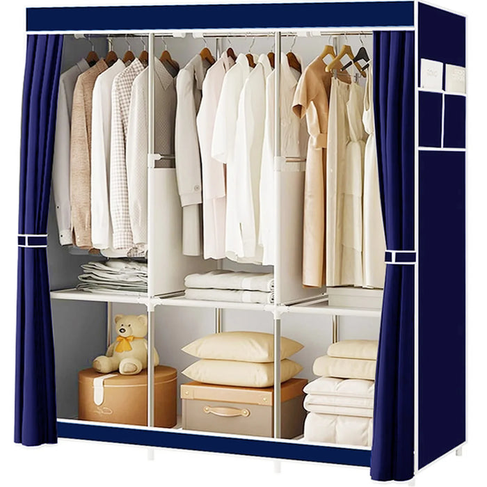 Portable Closet &amp; Wardrobe Organizer Rack.