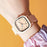 Casual Silicone Strap Quartz Watch
