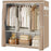 Portable Closet &amp; Wardrobe Organizer Rack.