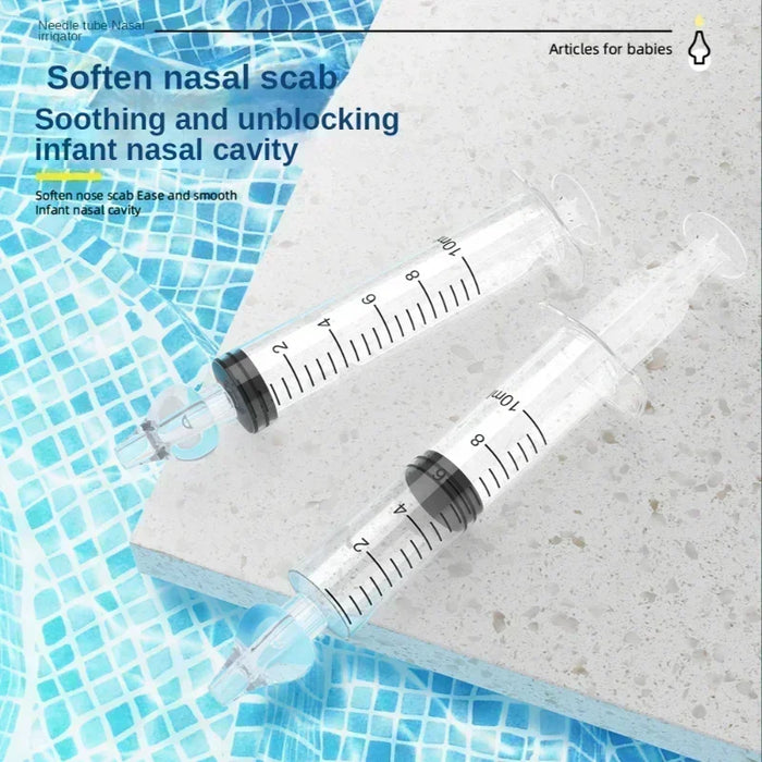 Silicone Baby Nasal Aspirator & Irrigator Syringe 10ML or 20ML