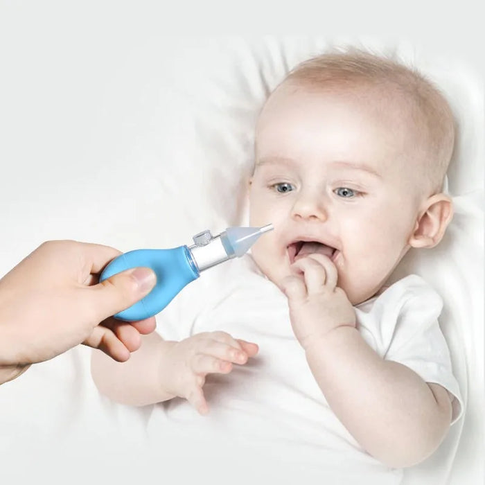 Silicone Baby Nasal Aspirator & Nose Cleaner Pump