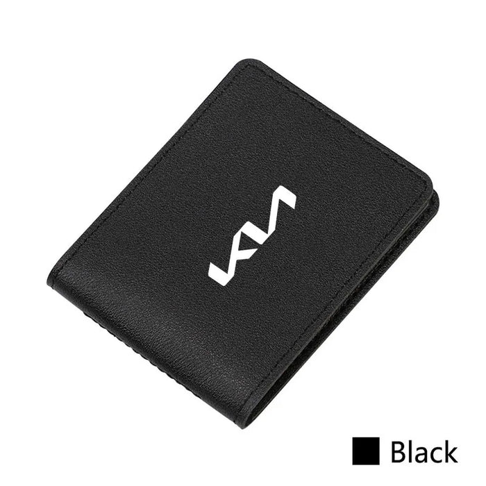 KIA Leather Driver’s License & Card Holder Wallet.
