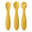 3-Piece Silicone Baby Training & Weaning Spoon Set