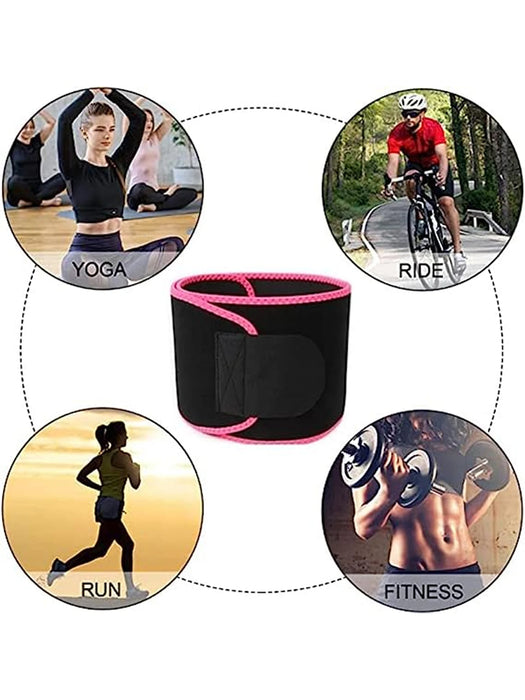 Sports Sweat Burst Waist Support Belt Shape Running Durable Waist Abdominal Fat Burning Training Belt Sauna Set Waist Trimmer