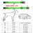 USB Rechargeable Luminous Collar Adjustable Led Glowing Dog Collar for Large Small Dogs Cat Night Light Collar Pet Safety Harnes