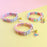 Pet Collar With Bell Cartoon Footprint Colorful Dog Puppy Kitten Collar Adjustable Safety Bell Ring Necklace Pet Accessories