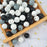 LOFCA 100pcs Premium 9mm Silicone Teething Beads – BPA-Free Food Grade DIY Beads