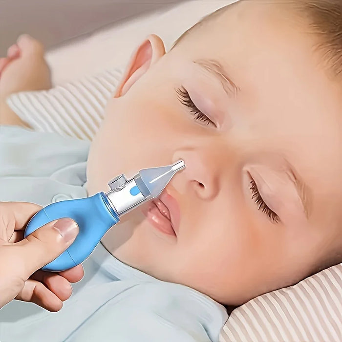 Silicone Baby Nasal Aspirator & Nose Cleaner Pump