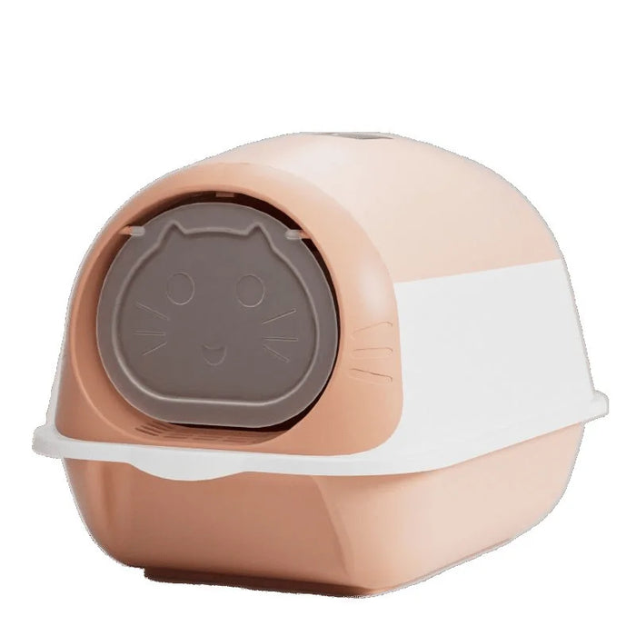 Extra Large Automatic Cat Litter Box UV Sterilization Deodorant Fully Enclosed Anti-Splash Internet Celebrity Cat Toilet for Cat