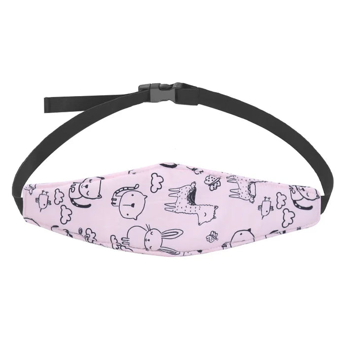 Adjustable Baby Sleep Positioner: Head Support for Car Seats & Strollers