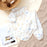Elinfant Washable Long Sleeve Bib: Waterproof Feeding Coverall
