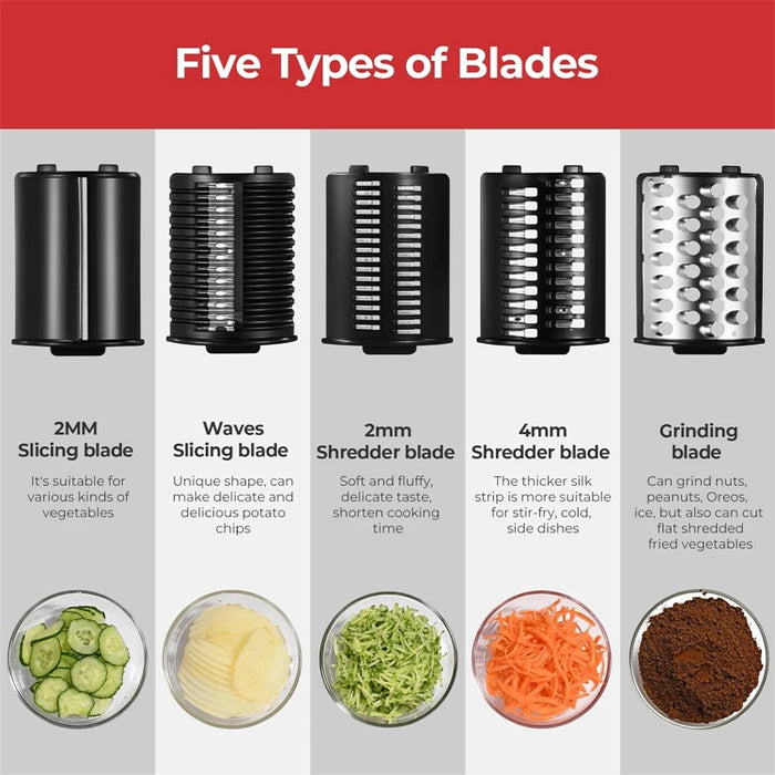 Electric Salad Maker & Automatic Vegetable Slice
