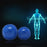 7cm Fitness Physiotherapy PVC Ball Hard Spiked Massage Ball Relieve Plantar Fasciitis Portable Equipment Body Building Sports