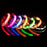 BOOTEELY Nylon LED Night Safety Flashing Glow In The Dark Dog Leash Dogs Luminous Fluorescent Pet Dog Collar