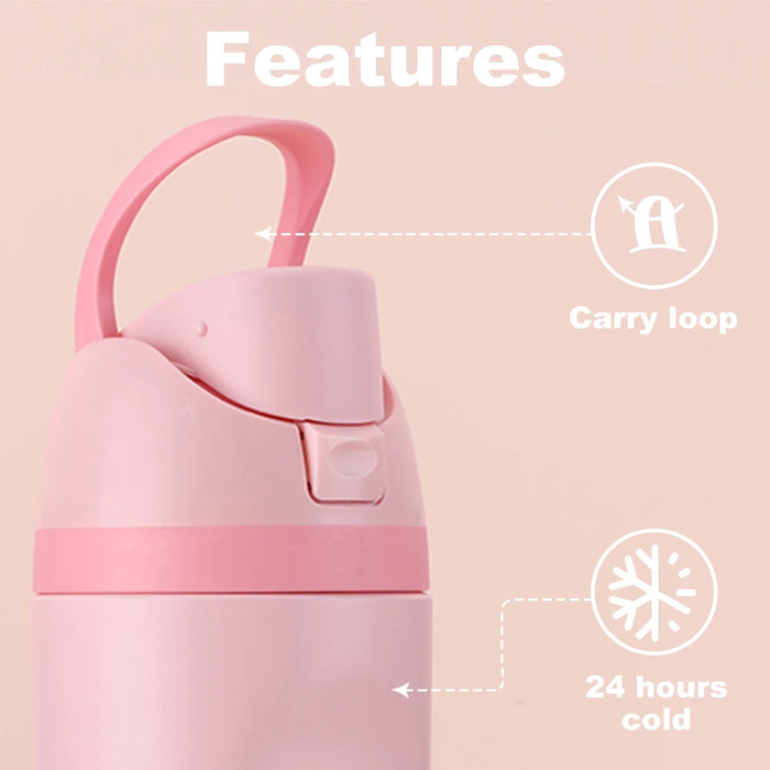 Thermos Cup Lid For Owala Freesip 16/24/32/40oz Cover One Button Water Bottle Top Lid No Leakage Fitness Sports Straw Cup Lid.