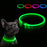 USB Rechargeable Fiber Optic Collar Pet Dog LED Light Collar Luminous Anti-Lost Dog Collar USB Rechargeable Dog Necklace Collar