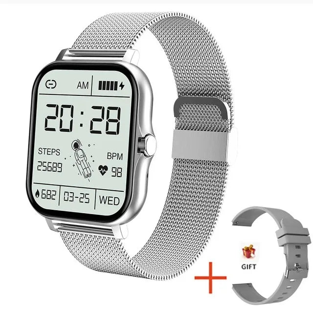 Unisex Fitness Smartwatch with Health Tracker