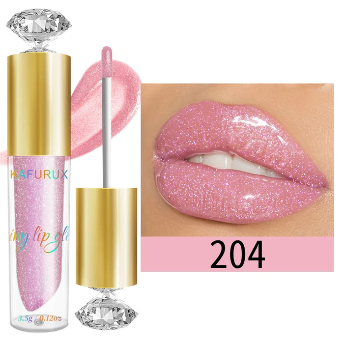 Moisturizing Glitter Lip Gloss – Sparkle & Shine