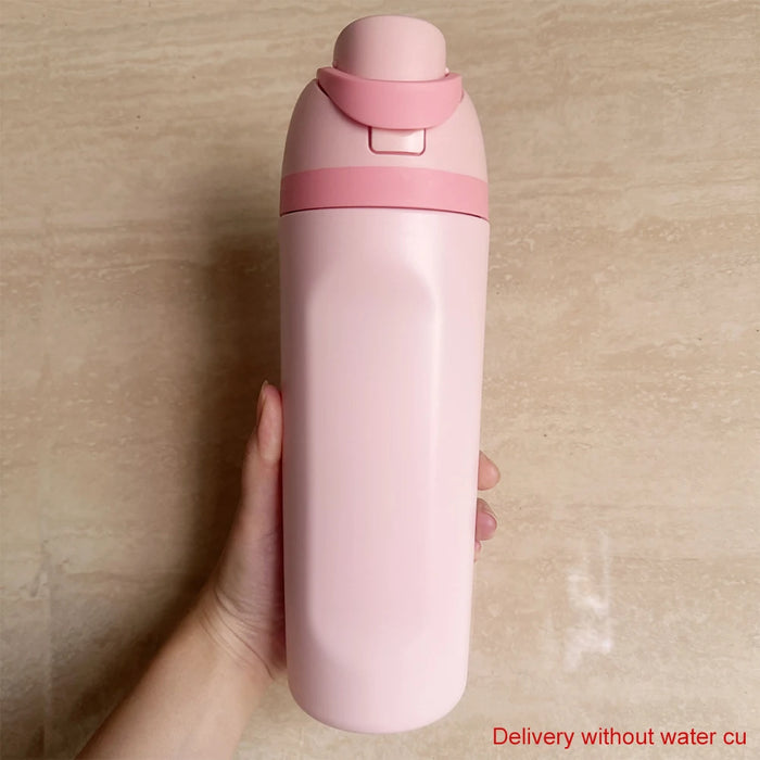 Thermos Cup Lid For Owala Freesip 16/24/32/40oz Cover One Button Water Bottle Top Lid No Leakage Fitness Sports Straw Cup Lid.